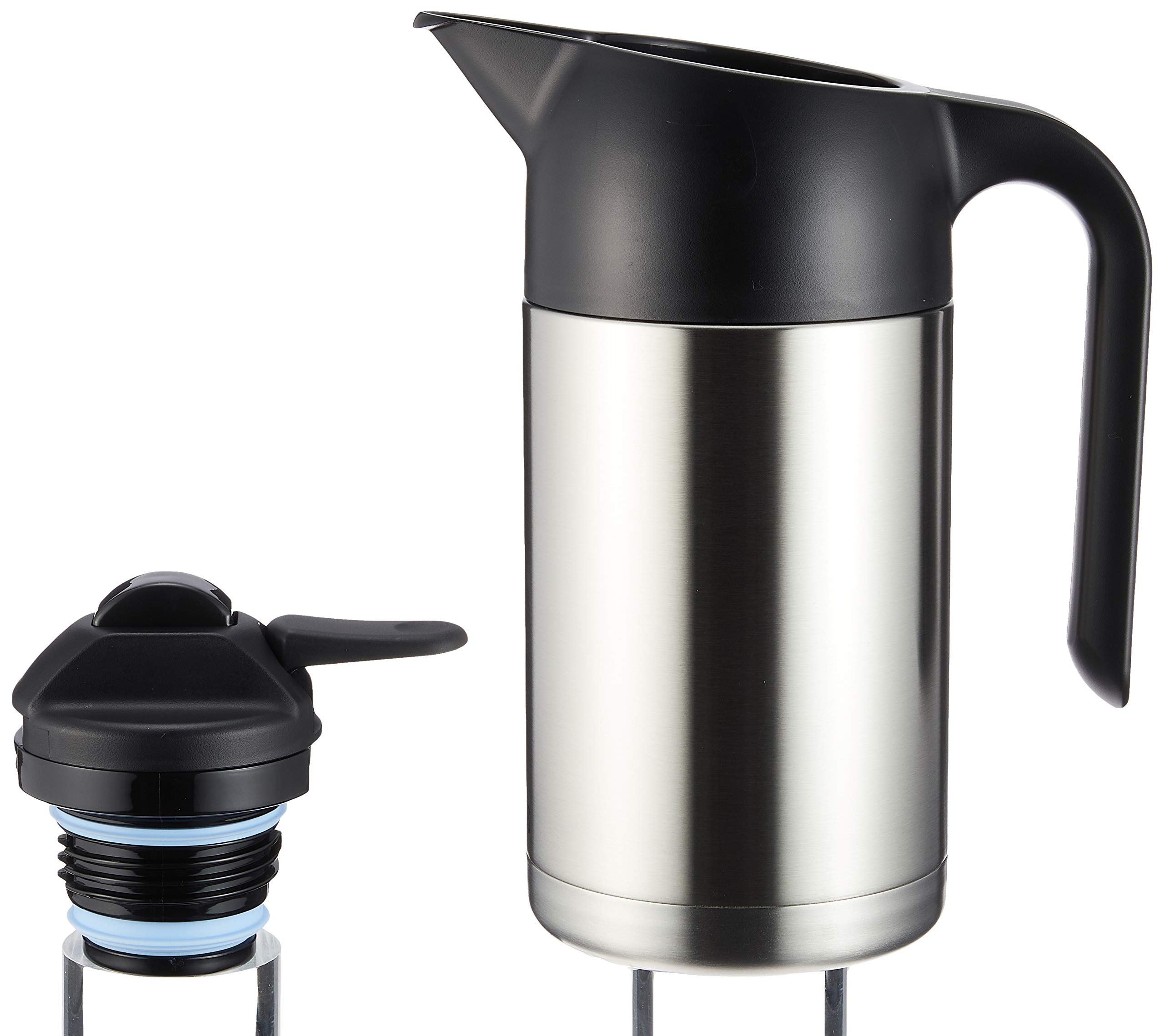 サーモス　真空断熱ポットコーヒーメーカー　630ml ECF-700 公式通販】真空断熱ポットコーヒーメーカー ECJ-700 ブラック(BK